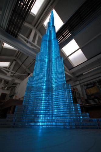 Burj Khalifa Scale Model In Gift Shop